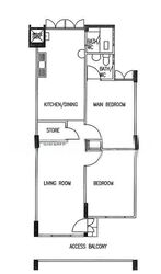 Blk 137 Yishun Ring Road (Yishun), HDB 3 Rooms #629689771
